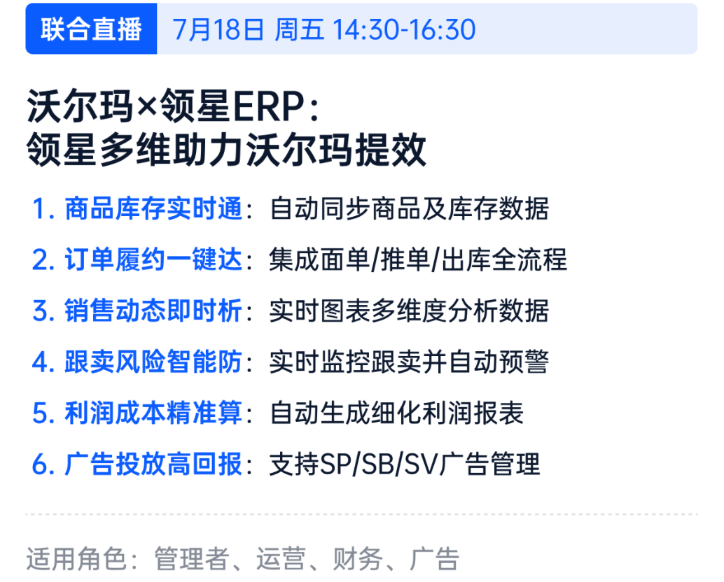 亚马逊ERP系统操作视频教程