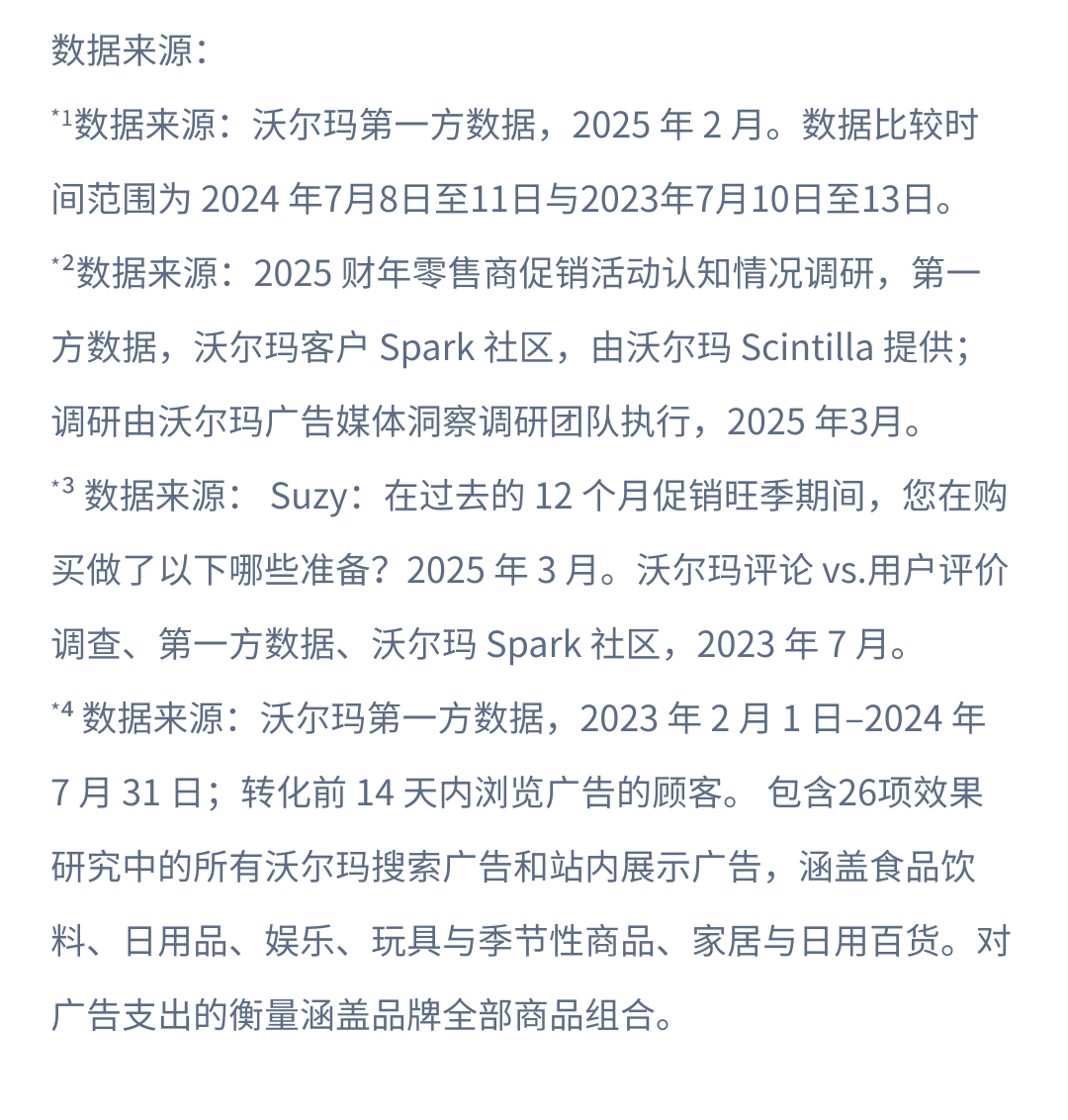 沃尔玛广告
