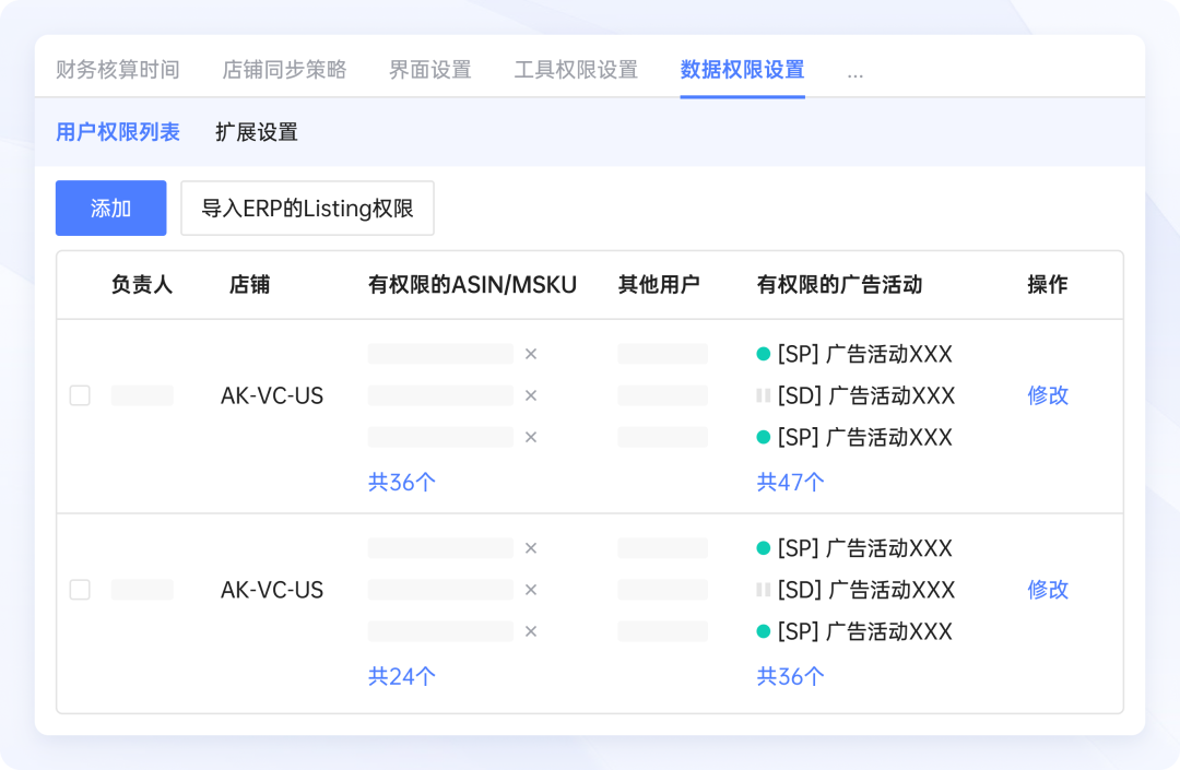 亚马逊ERP新功能