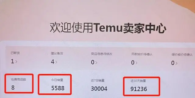 TEMU店铺订单管理