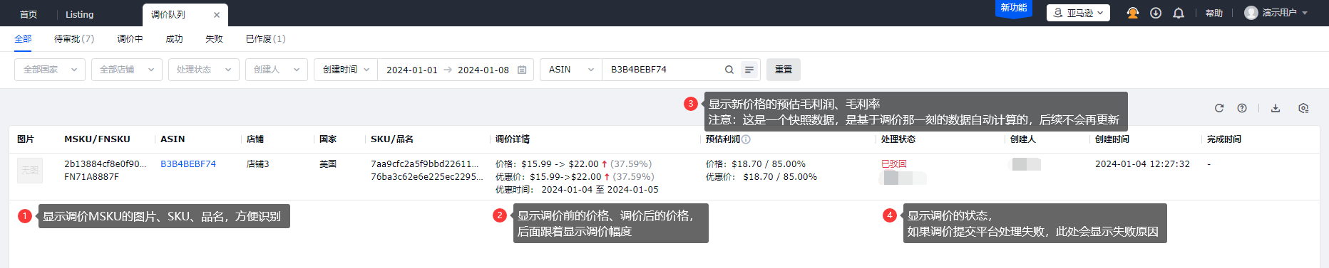 亚马逊销售listing